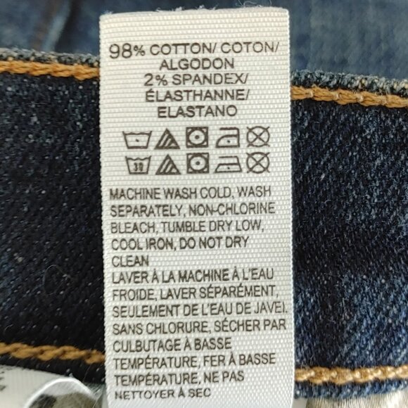 Lucky Brand 121 Slim POMPONIO BEACH Men's Jeans Size 33 x 34 NEW - Picture 10 of 11